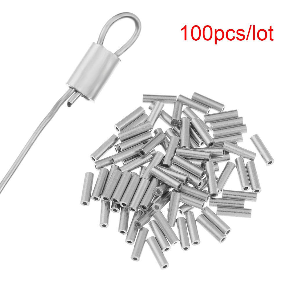Fishing Equipment On Sale - 100 шт./партия, обжимные трубки из настоящего