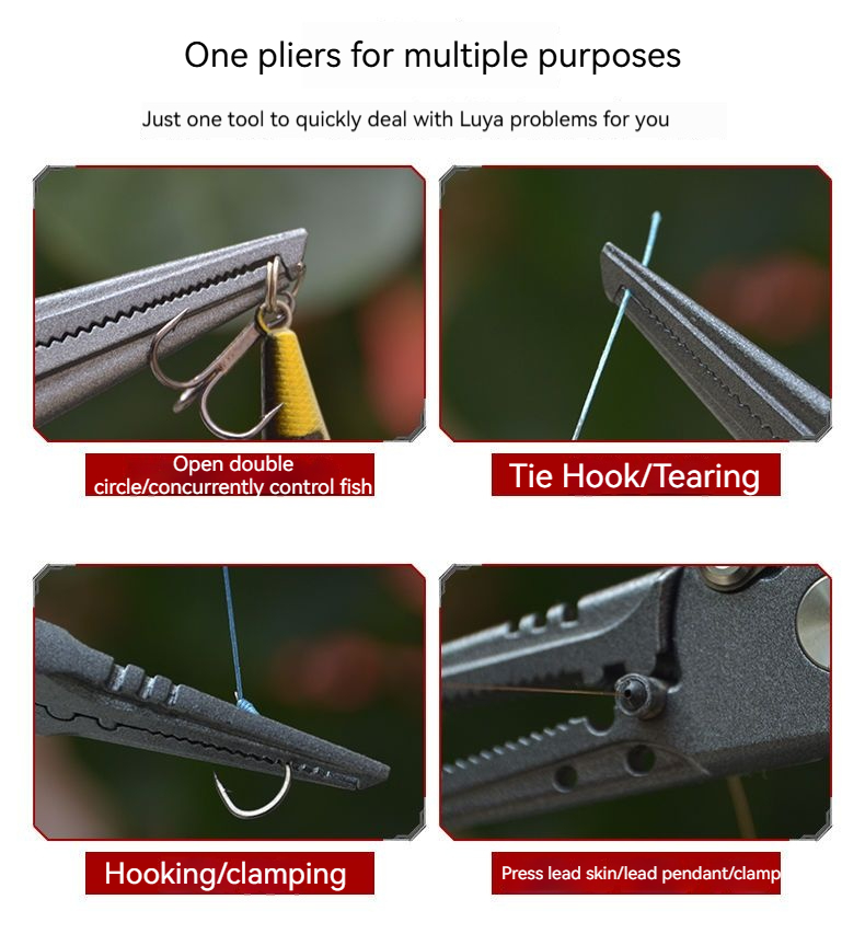 Высокоточные плоскогубцы Luya, – обзор и цена Fishing Equipment Price
